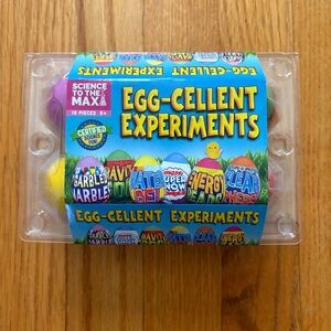 Be Amazing Science to the Max Egg-cellent STEM Kit (6 Eggs) – New Easter Gift